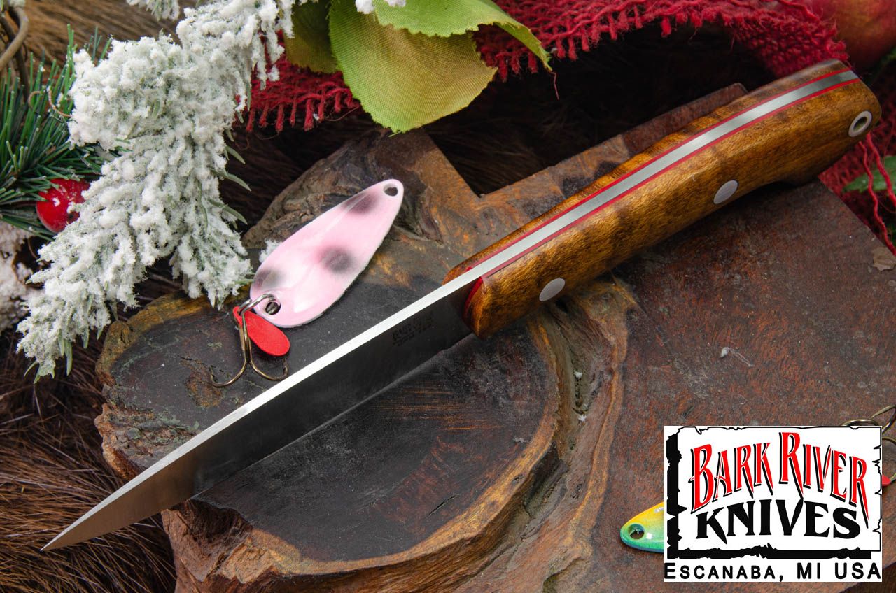 バークリバー バード ＆ トラウト CPM-154 ダークカーリーメイプル - レッドライナー #2