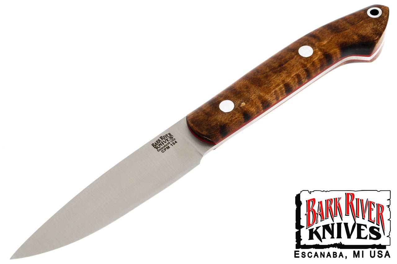 バークリバー バード ＆ トラウト CPM-154 ダークカーリーメイプル - レッドライナー #5