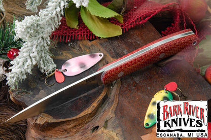 バークリバー バード ＆ トラウト CPM-154 ファイヤードッグキャンバス - ホワイト ライナー