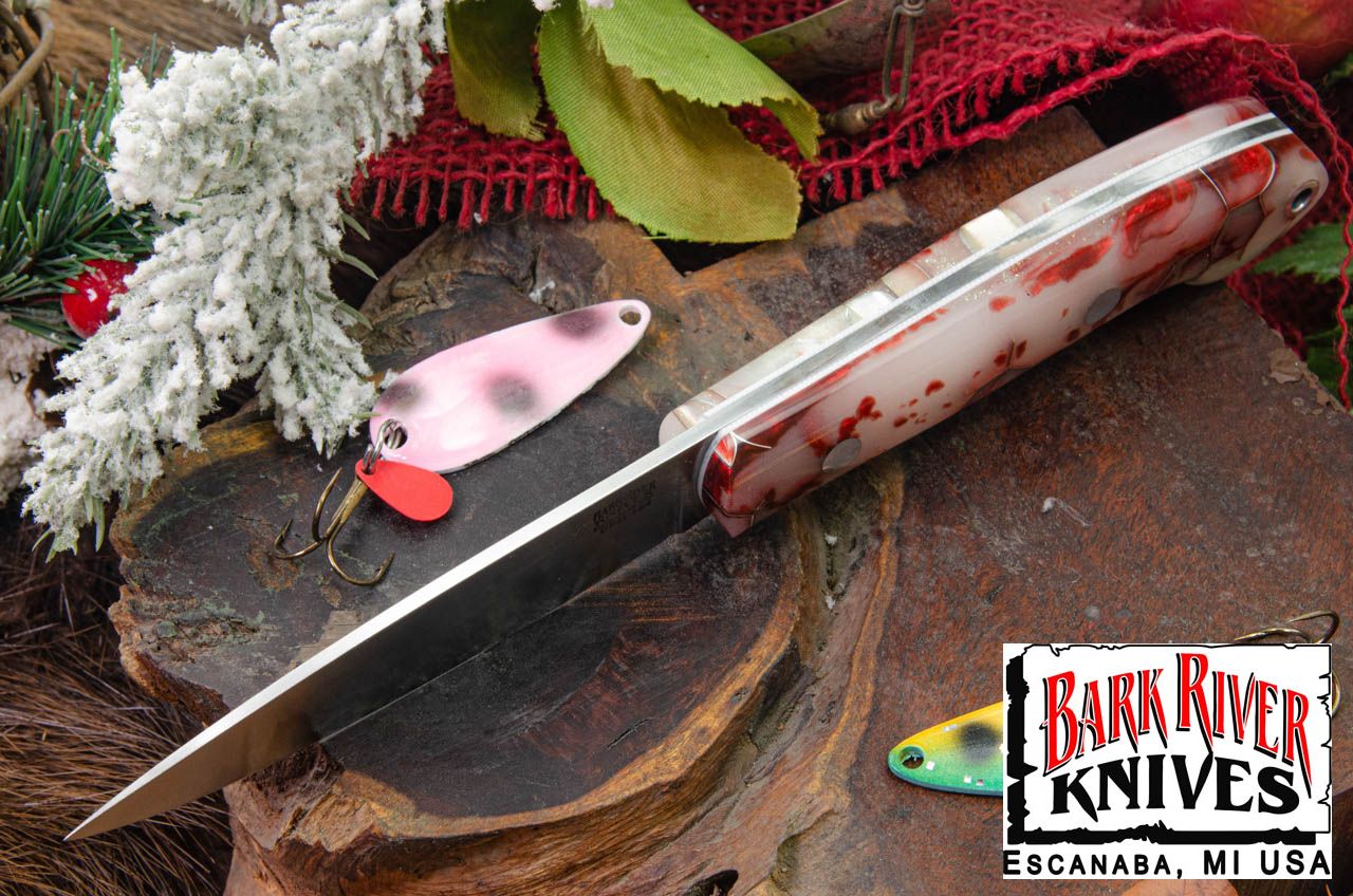 バークリバー バード ＆ トラウト CPM-154 ファイヤーゲイザー クラーケン ブードゥー レジン - ホワイト ライナー