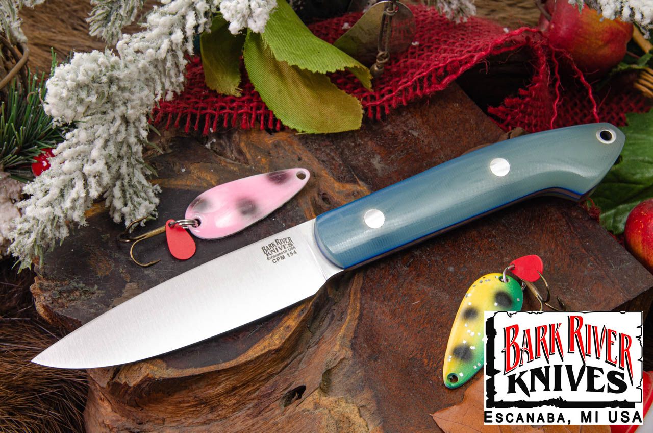 バークリバー バード ＆ トラウト CPM-154 ゴーストグリーンジェイド G-10 - ブルーライナー