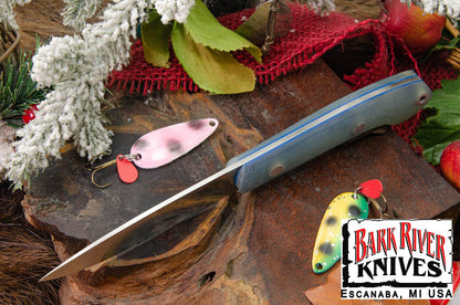 バークリバー バード ＆ トラウト CPM-154 ゴーストグリーンジェイド G-10 - マット - ブルーライナー