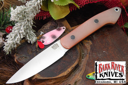 バークリバー バード ＆ トラウト CPM-154 ゴーストグリーンジェイド G-10 - マット - オレンジライナー - ブラック ピン