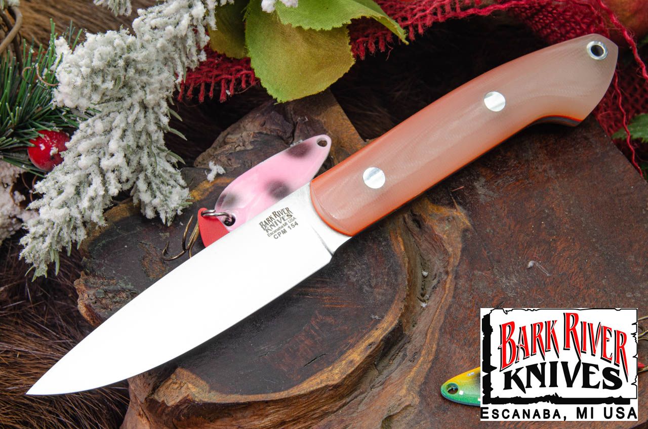 バークリバー バード ＆ トラウト CPM-154 ゴーストグリーンジェイド G-10 - オレンジライナー