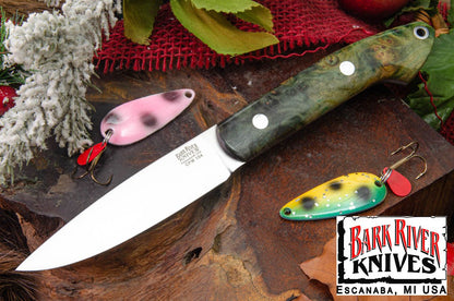 バークリバー バード ＆ トラウト CPM-154 グリーン ＆ ゴールド メイプルバール #3