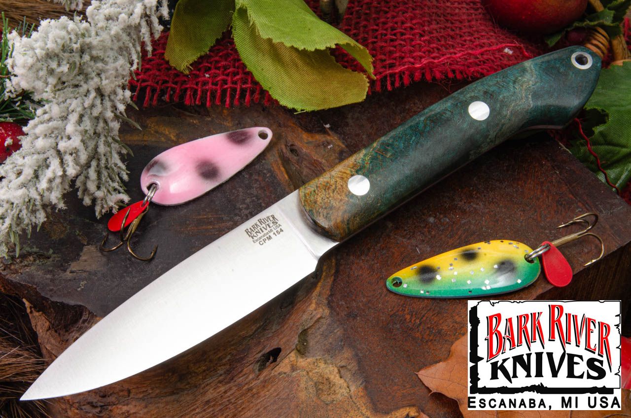 バークリバー バード ＆ トラウト CPM-154 グリーン ＆ ゴールド メイプルバール #4