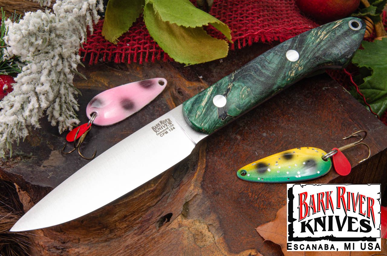 バークリバー バード ＆ トラウト CPM-154 グリーン ＆ ゴールド メイプルバール #6