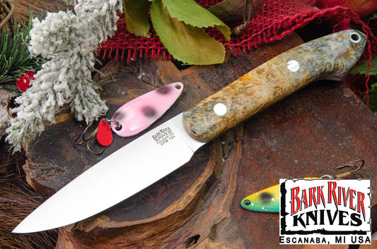 バークリバー バード ＆ トラウト CPM-154 グリーン ＆ ゴールド メイプルバール #8