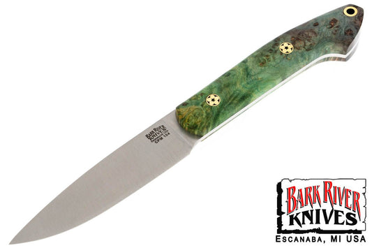 バークリバー バード ＆ トラウト CPM-154 グリーン ＆ ローズ メイプルバール - モザイクピン #1