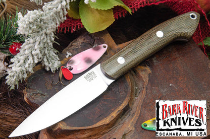 バークリバー バード ＆ トラウト CPM-154 グリーン キャンバス マイカルタ - ブラック ライナー