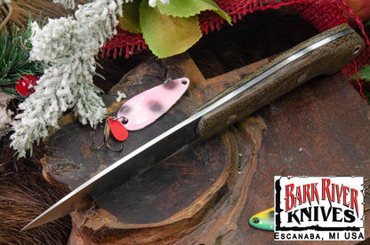 バークリバー バード ＆ トラウト CPM-154 グリーン キャンバス マイカルタ - ブラック ライナー