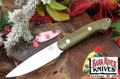 バークリバー バード ＆ トラウト CPM-154 グリーン キャンバス マイカルタ - ブラスピン