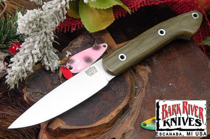 バークリバー バード ＆ トラウト CPM-154 グリーン キャンバス マイカルタ - ホローピン