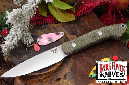 バークリバー バード ＆ トラウト CPM-154 グリーン キャンバス マイカルタ - マット