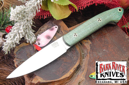 バークリバー バード ＆ トラウト CPM-154 グリーン スパルテッド メイプル - モザイクピン #1