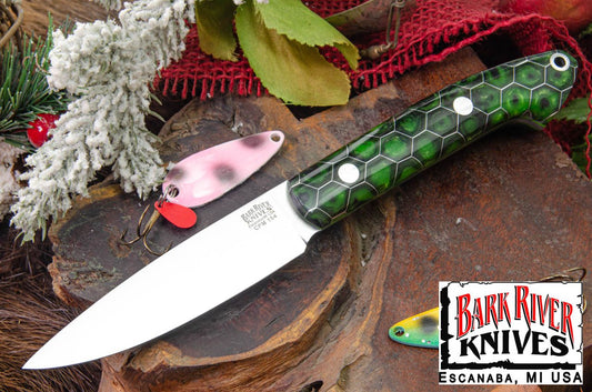 バークリバー バード ＆ トラウト CPM-154 ハルク ケージ ブードゥー レジン - ライムグリーンライナー #1