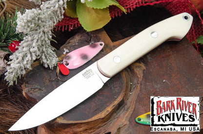 バークリバー バード ＆ トラウト CPM-154 アイボリー G-10 - チェリー レッドライナー