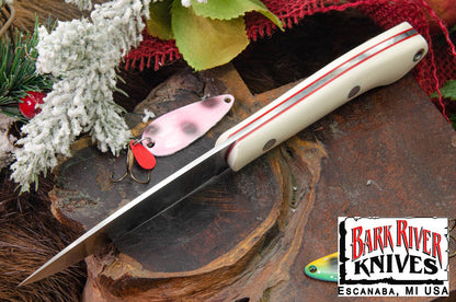 バークリバー バード ＆ トラウト CPM-154 アイボリー G-10 - チェリー レッドライナー