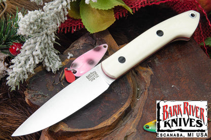 バークリバー バード ＆ トラウト CPM-154 アイボリー G-10 - レッドライナー - ブラック ピン