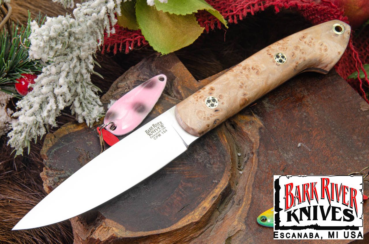 バークリバー バード ＆ トラウト CPM-154 ナチュラル メイプルバール - モザイクピン #2