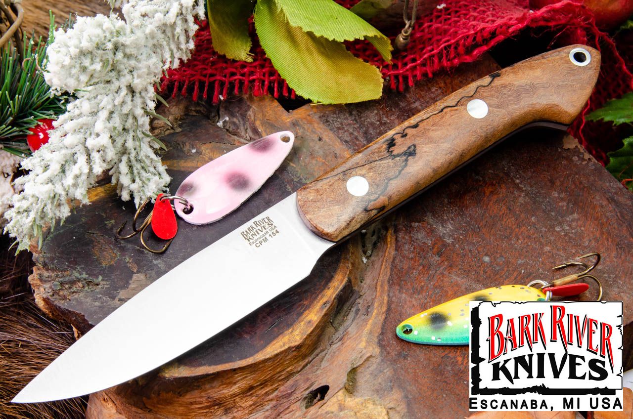 バークリバー バード ＆ トラウト CPM-154 ナチュラル スパルテッド メイプル - ブラック ライナー #1