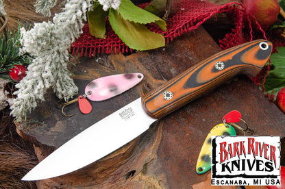 バークリバー バード ＆ トラウト CPM-154 オレンジ ＆ ブラック シュアタッチ - マット - モザイクピン