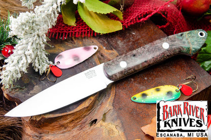 バークリバー バード ＆ トラウト CPM-154 パープル ＆ グリーン メイプルバール #1