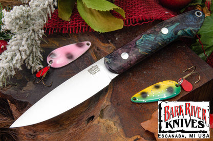 バークリバー バード ＆ トラウト CPM-154 パープル ＆ ティール メイプルバール