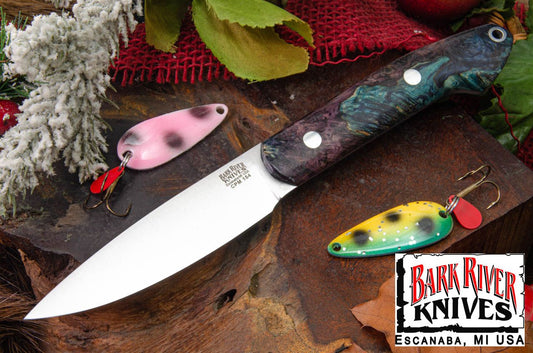 バークリバー バード ＆ トラウト CPM-154 パープル ＆ ティール メイプルバール