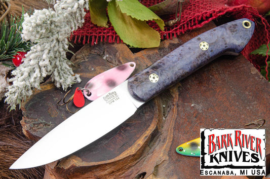 バークリバー バード ＆ トラウト CPM-154 パープル メイプルバール - モザイクピン