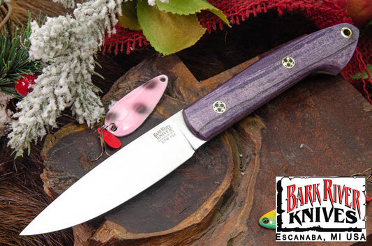 バークリバー バード ＆ トラウト CPM-154 パープル スパルテッド メイプル - モザイクピン #2