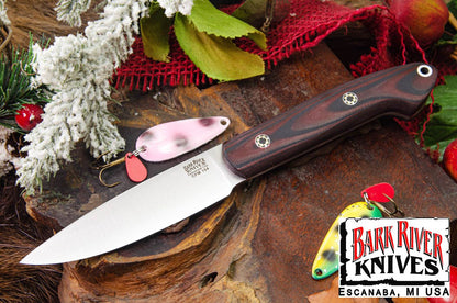 バークリバー バード ＆ トラウト CPM-154 レッド ＆ ブラック シュアタッチ - マット - モザイクピン