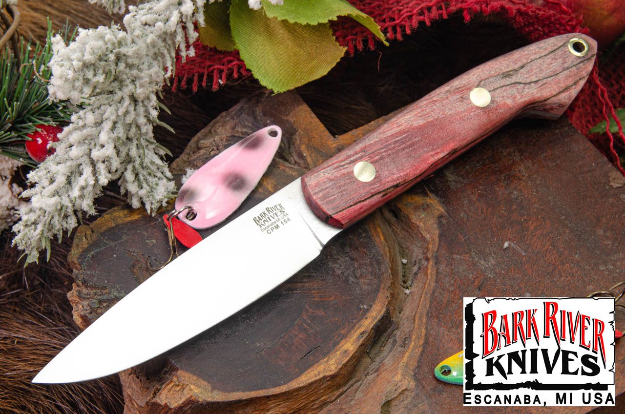 バークリバー バード ＆ トラウト CPM-154 レッド スパルテッド メイプル - ブラスピン #1