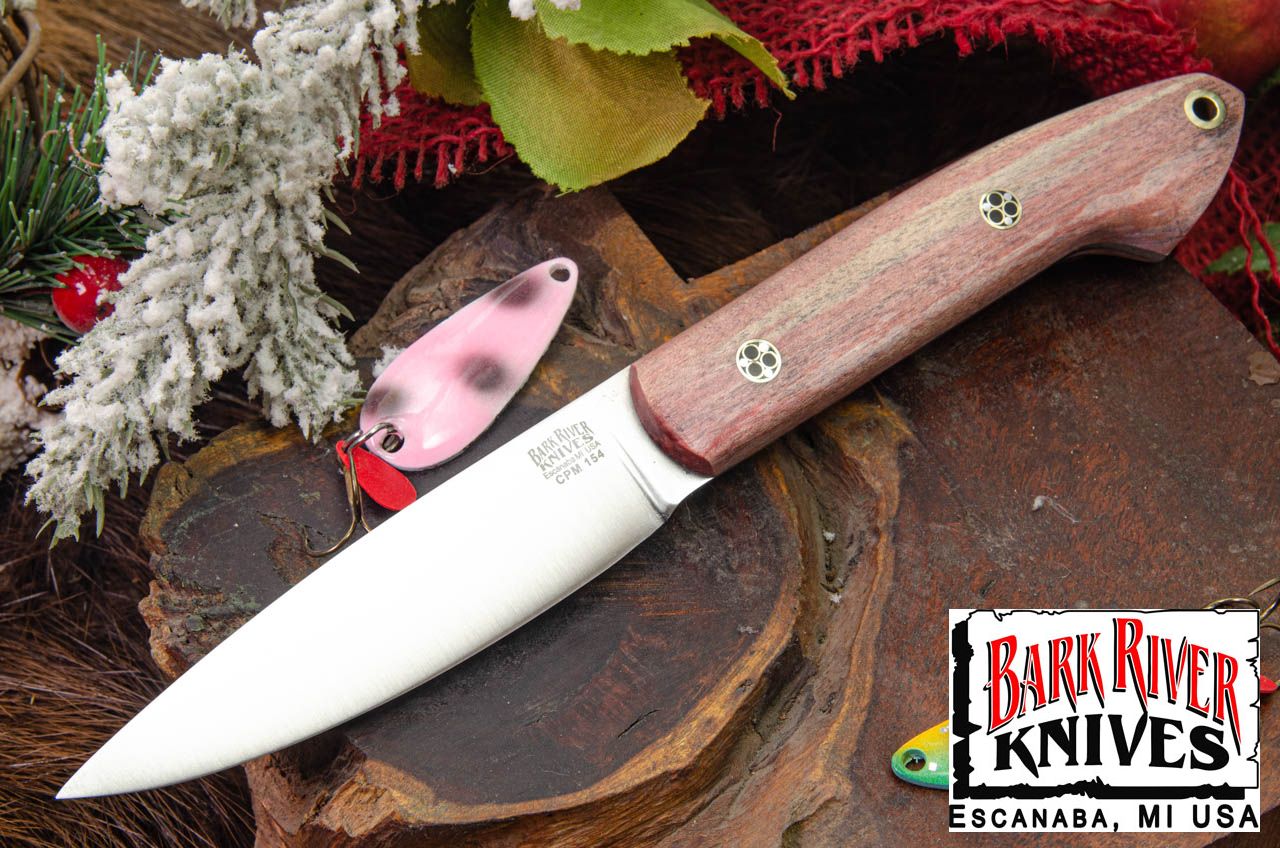 バークリバー バード ＆ トラウト CPM-154 レッド スパルテッド メイプル - モザイクピン #1