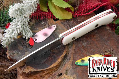 バークリバー バード ＆ トラウト CPM-154 スムース ボーン - レッドライナー - モザイクピン #6