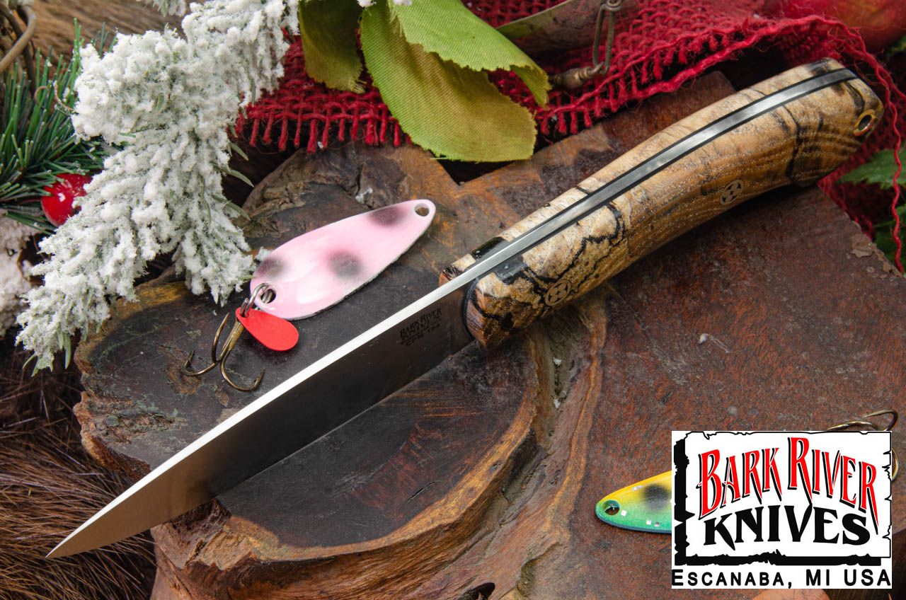 バークリバー バード ＆ トラウト CPM-154 スパルテッド ハックベリー - ブラック ライナー - モザイクピン #4