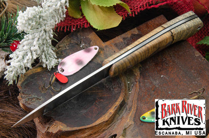 バークリバー バード ＆ トラウト CPM-154 スパルテッド ハックベリー - ブラック ライナー - モザイクピン #7