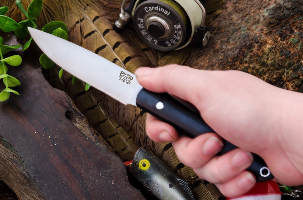 バークリバー バード ＆ トラウト CPM-154 タイガーストライプ G-10