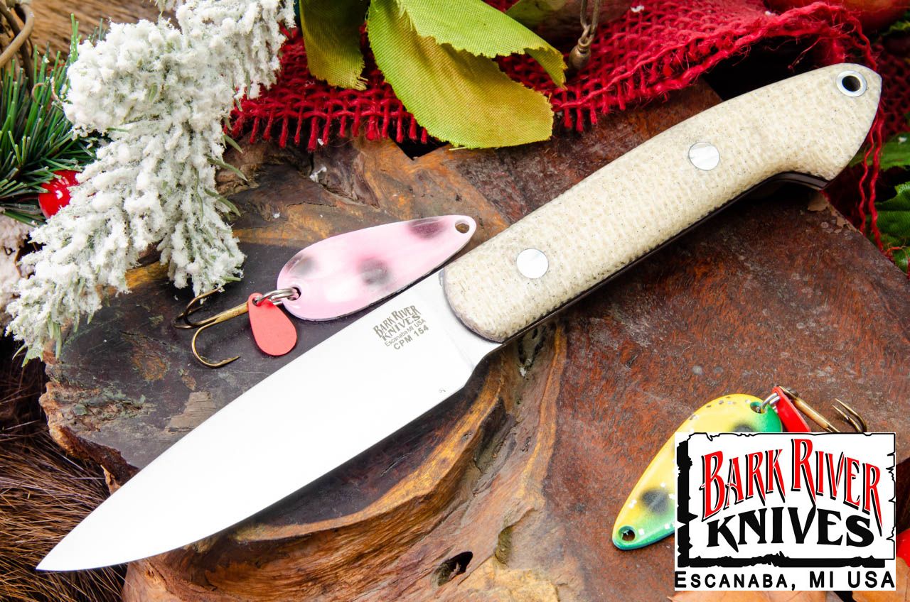 バークリバー バード ＆ トラウト CPM-154 ヴィンテージ ボーン バーラップ - ブラック ライナー