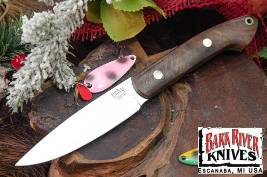 バークリバー バード ＆ トラウト CPM-154 ウォールナットバール - ブラック ライナー - ブラスピン #1