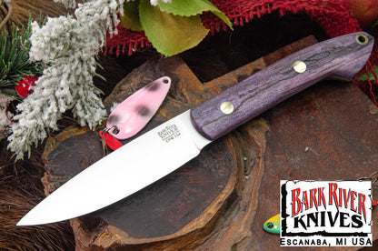 バークリバー バード ＆ トラウト CPM-154 パープル スパルテッド メイプルバール - ブラスピン #1