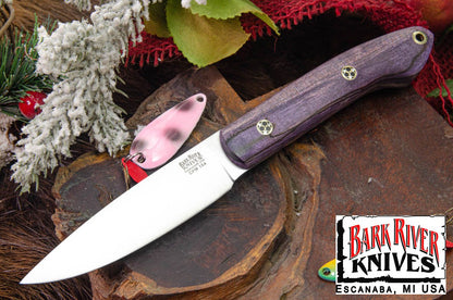 バークリバー バード ＆ トラウト CPM-154 パープル スパルテッド メイプルバール - モザイクピン #1