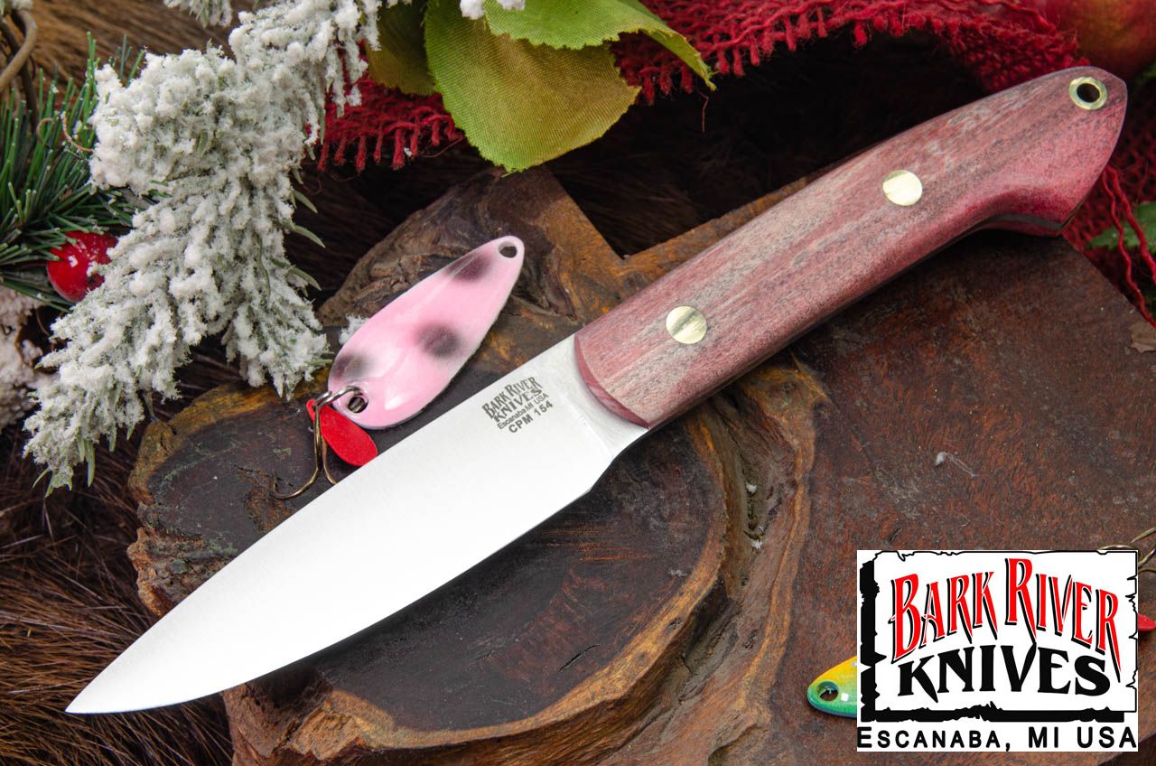 バークリバー バード ＆ トラウト CPM-154 レッド スパルテッド メイプルバール - ブラスピン #3