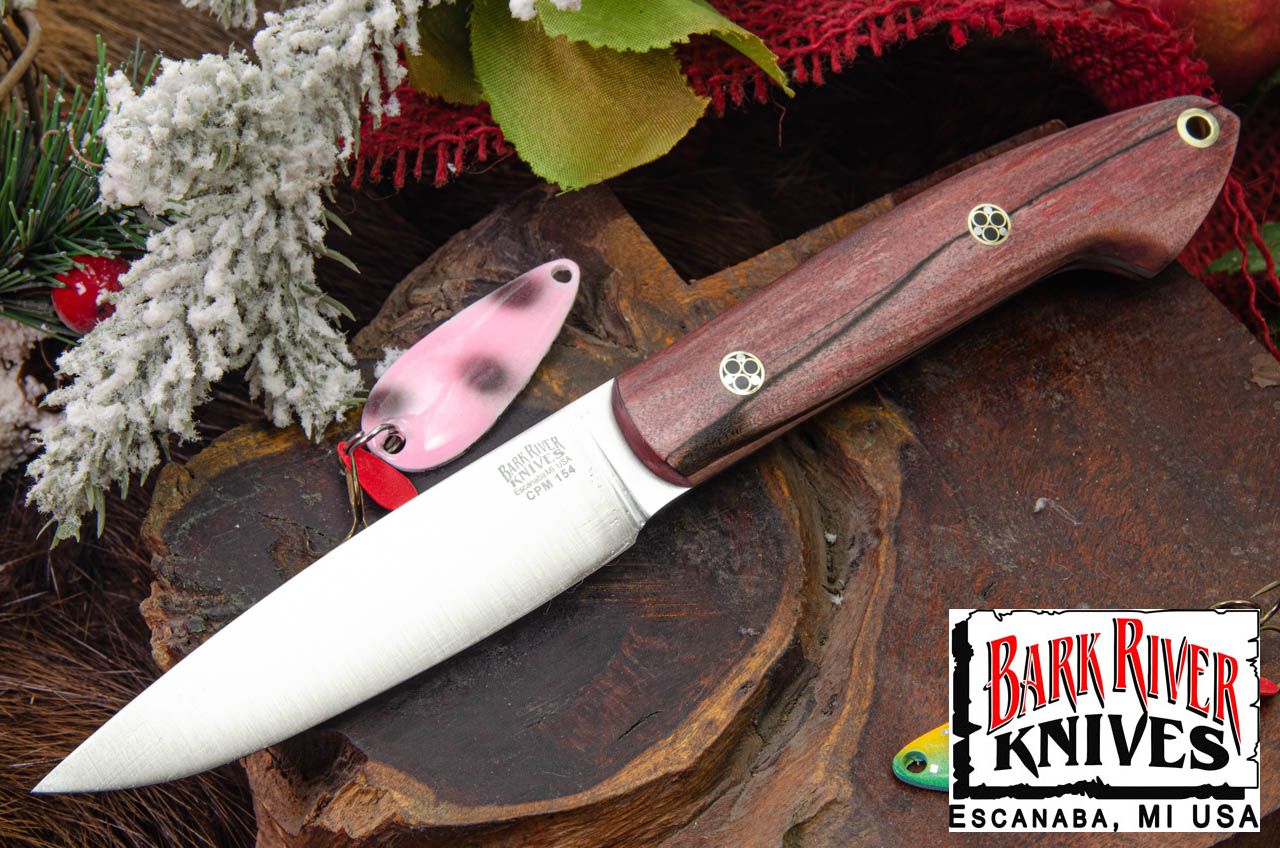 バークリバー バード ＆ トラウト CPM-154 レッド スパルテッド メイプルバール - モザイクピン #2