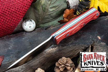 バークリバー ガニー LT MagnaCut ファイヤードッグキャンバス - ホワイト ＆ ブルーライナー