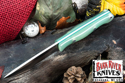 バークリバー ガニー LT MagnaCut ゴーストグリーンジェイド G-10 - グリーンライナー - ランプレス