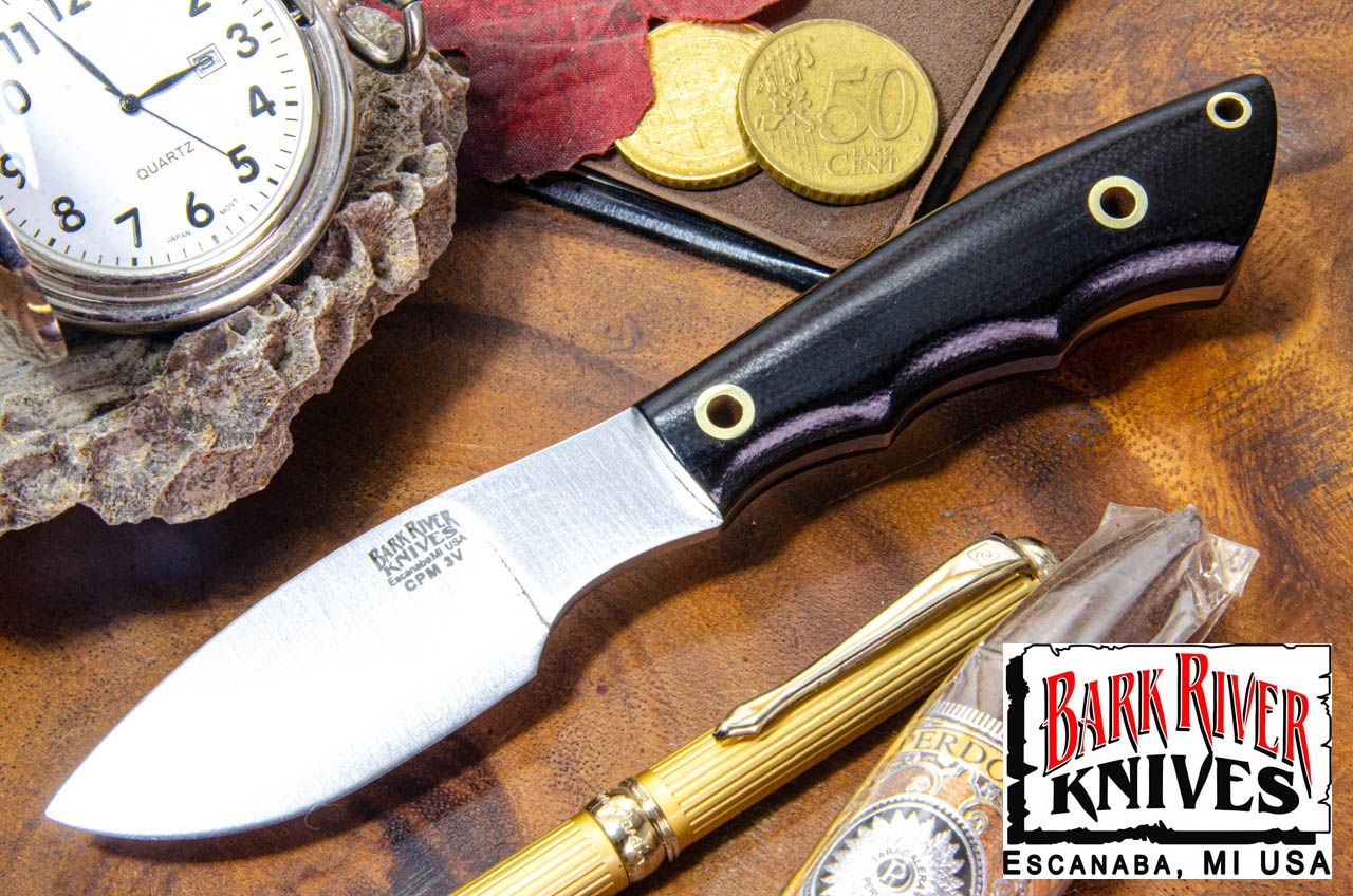 バークリバー ミニ カナディアン 3V ブラック キャンバス マイカルタ - ホロー ブラスピン
