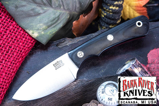 バークリバー PSK EDC MagnaCut ブラック キャンバス マイカルタ - レッドライナー - モザイクピン
