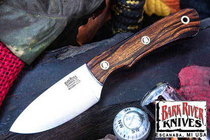 バークリバー PSK EDC MagnaCut デザートアイアンウッドバール - ブラック ライナー - モザイクピン #2