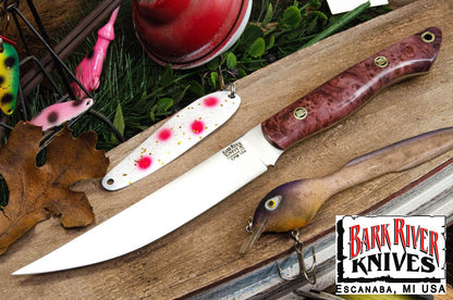 バークリバー ミニ カラハリスポーツマン CPM-154 サーモン メイプルバール - モザイクピン